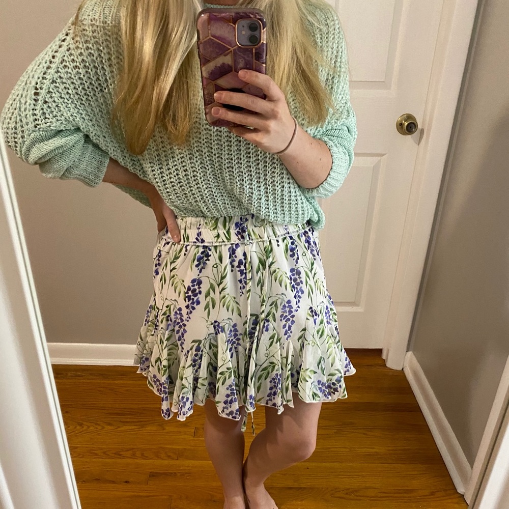 Brand New Boutique Floral Skirt